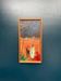 Mid-century oil on canvas “Figures with a dog” by Hans R, vintage & framed 33×63cm