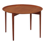 ROUND COFFEE TABLE BY HANS OLSEN FOR VISKADALENS MÖBELINDUSTRI, 1960S | SCANDINAVIAN MODERN