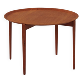 ROUND COFFEE TABLE BY HANS OLSEN FOR VISKADALENS MÖBELINDUSTRI, 1960S | SCANDINAVIAN MODERN