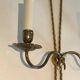 Paire d'appliques en bronze de style Louis XVI