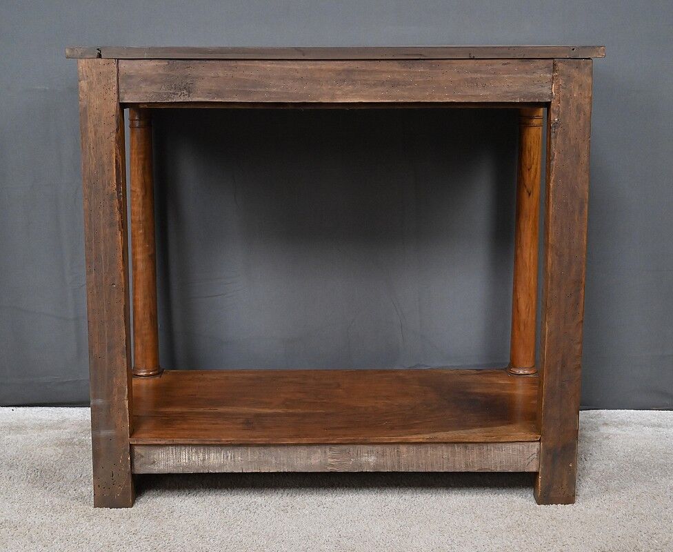 Console de propriété en noyer, époque Empire – début XIXe