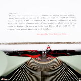 Typewriter hermes baby revised green
