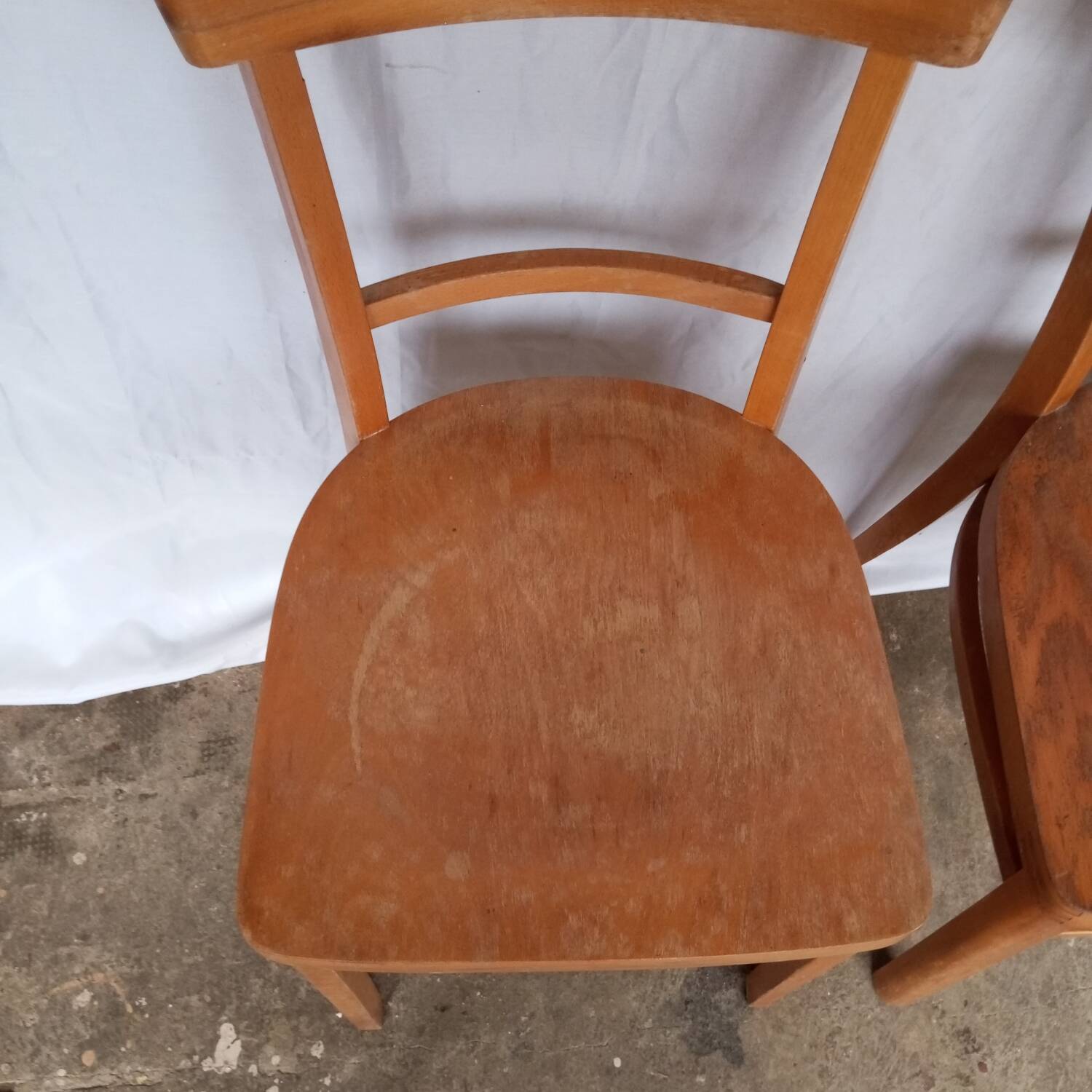 Antique bistro chairs