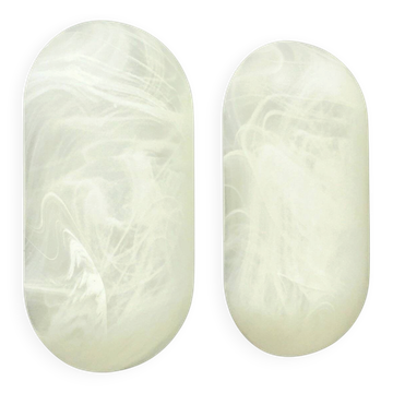 Pair of Glass Wall Lamps from Peill & Putzler, Germany, 1970s/1980s