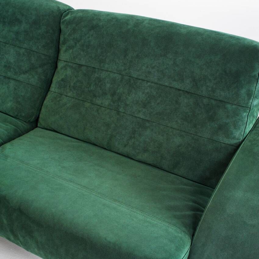 Vintage 3-4 seater canapé in alcantara. Åke Fribyter for Nelo Möbel 90s.