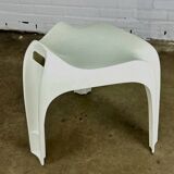 White Casalino stools, Casala — Alexander Begge