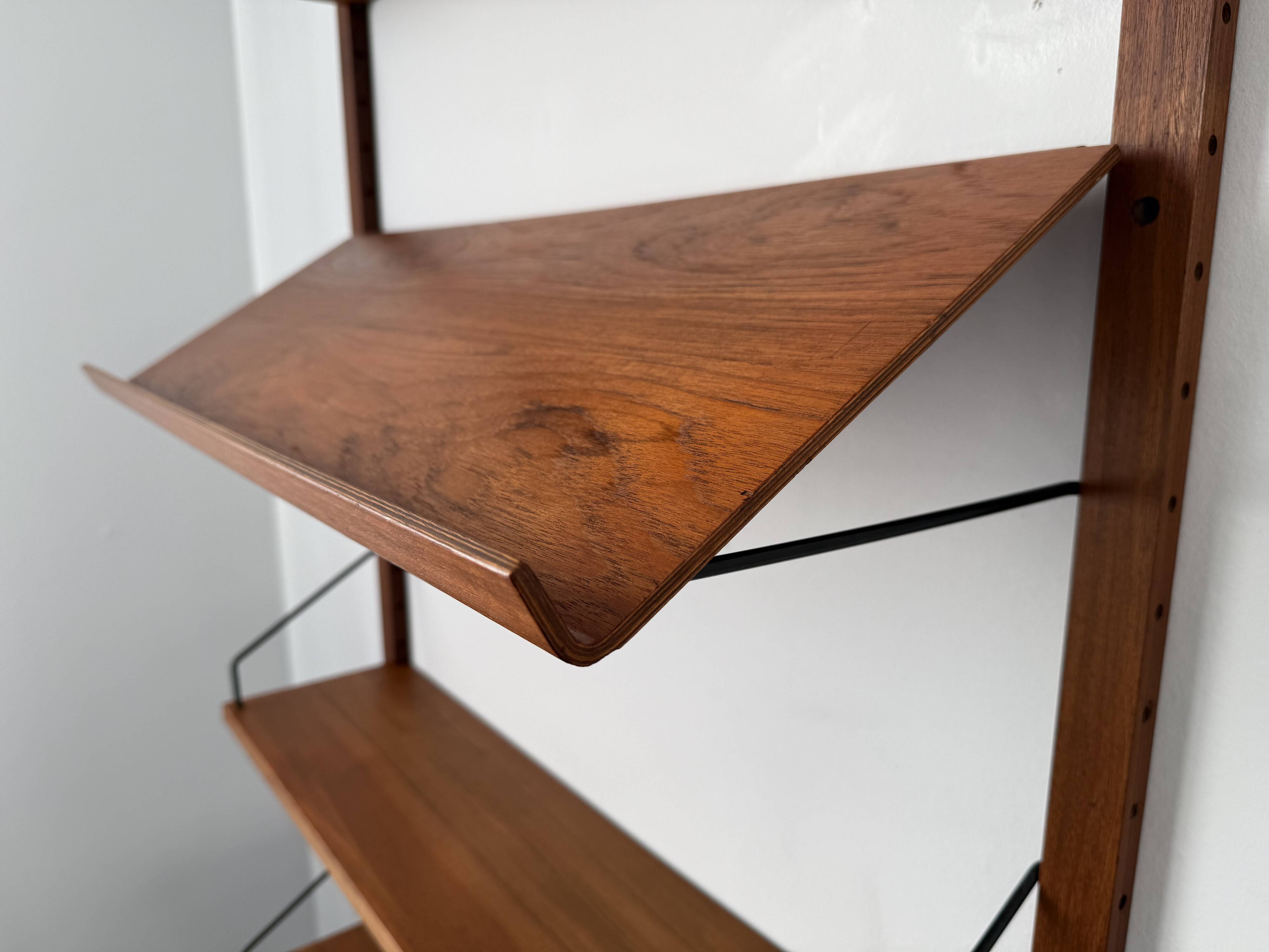 Poul Cadovius Denmark Scandinavian Bookcase, 1960s