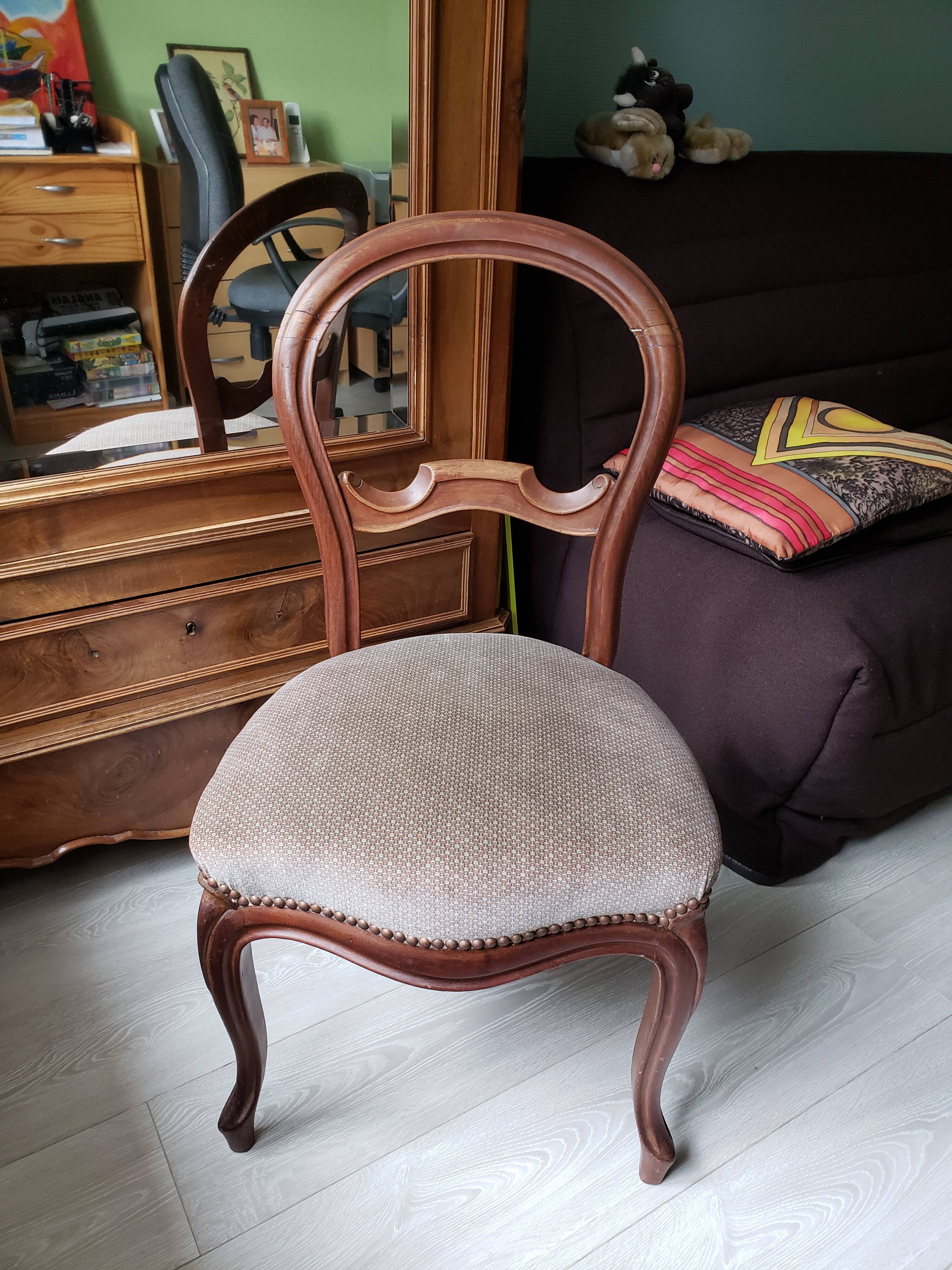 Old Empire style chair
