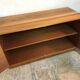 Buffet Box storage cabinet vintage blond walnut 1960-80's