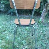 Brown formica chairs