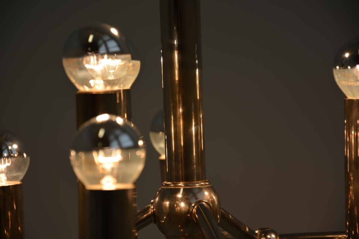 Floor lamp "atom" of the 70s