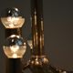 Floor lamp "atom" of the 70s