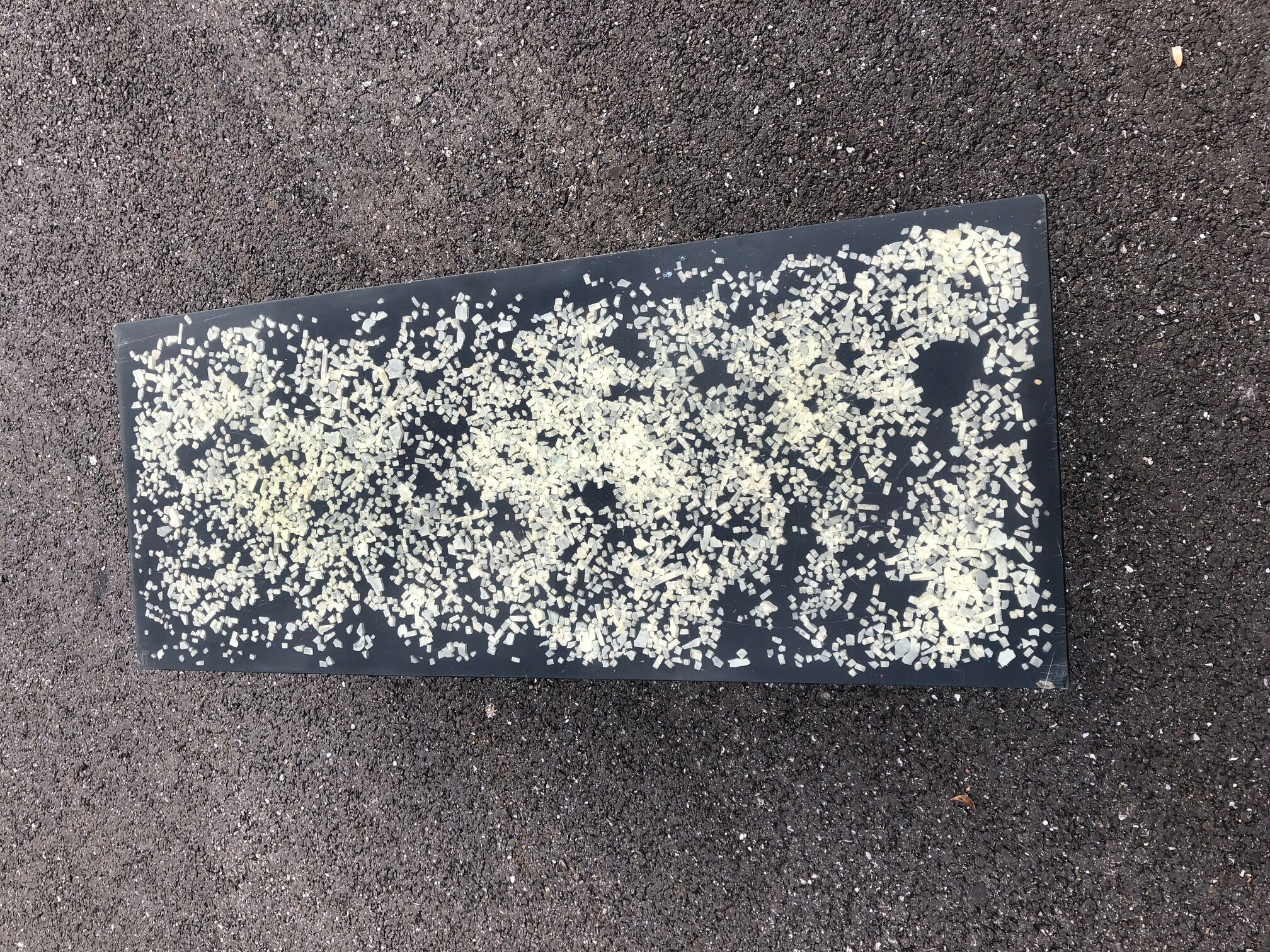 Table in resin Pierre Giraudon