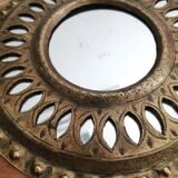 Brass mirror  - 26cm