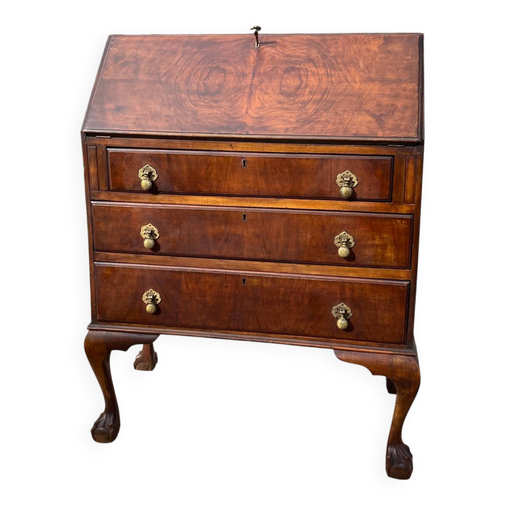 Sloping desk or writing desk, early 20th century, Made in England