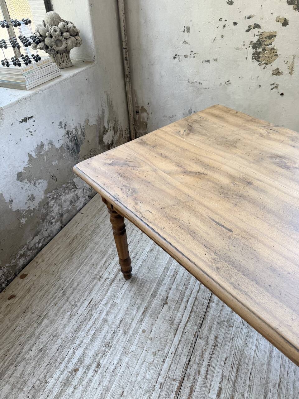 Walnut bistro farmhouse table 180cm