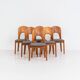 Ensemble de 6 chaises de salle à manger "Morten" par Niels Koefoed