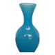 Vase en opaline bleu et blanc