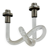 Dorothy Thorpe Pretzel mid-century lucite candle stick, 1940’s