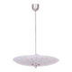 Mid-Century Chandelier in Chromed Steel by Napako, Czech, 1950s