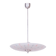 Mid-Century Chandelier in Chromed Steel by Napako, Czech, 1950s