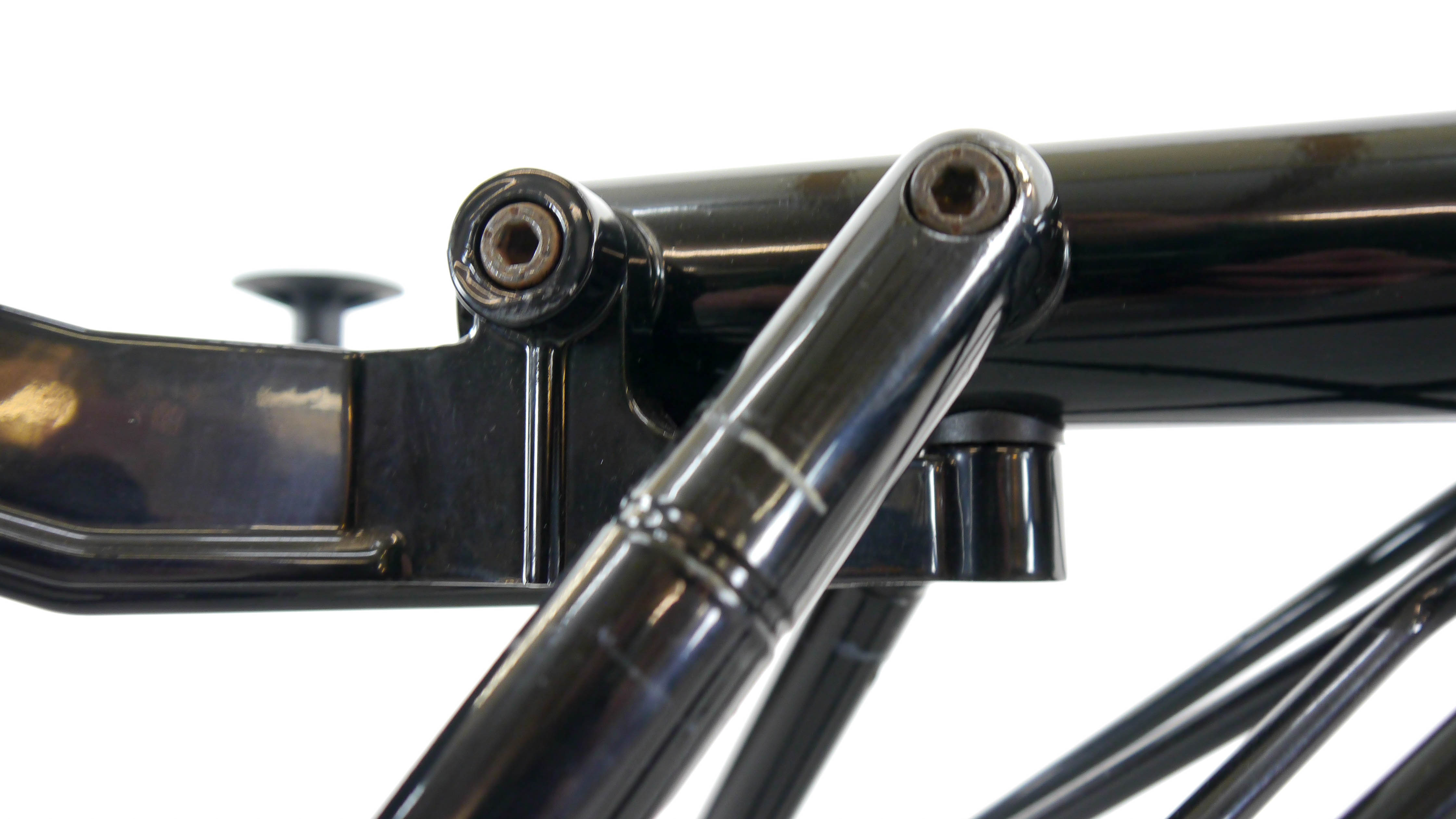 Nomos table-desk in black by Norman Foster 1986 for Tecno, Italy