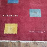 Handmade Indo Gabbeh rug 243x172cm