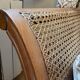 Indonesian daybed, canework and Java teak