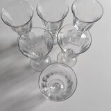 Service de 6 verres à pied