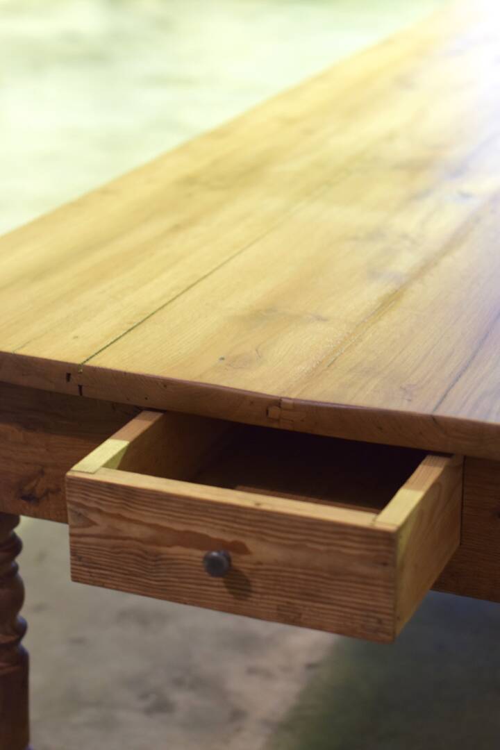 XXL oak trimmings table 1950