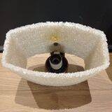 Pair of wall lamps in perspex granité deisgn 60