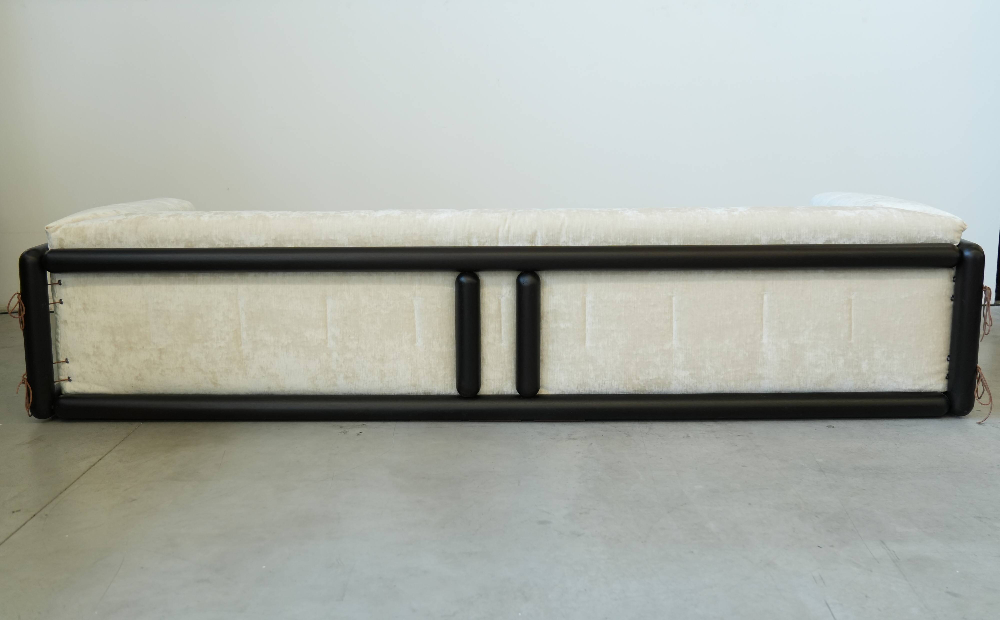 1973 “Cornaro” Sofa & Armchair Set by Carlo Scarpa for Simon