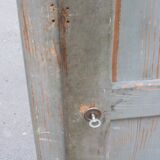 Old workshop cabinet gray patina