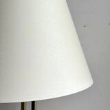 Lampe de table en laiton et marbre