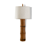 Lampe de table en bambou