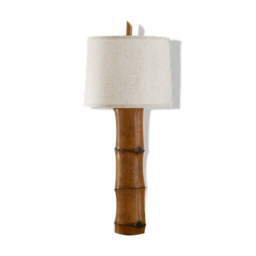 Lampe de table en bambou