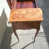 Inlaid and bronze dressing table
