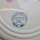 Antique plate Gien 19th century – Grand Dépôt E. Bourgeois Paris – Ironstone