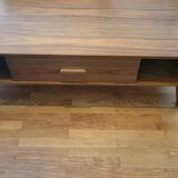 Miliboo walnut coffee table