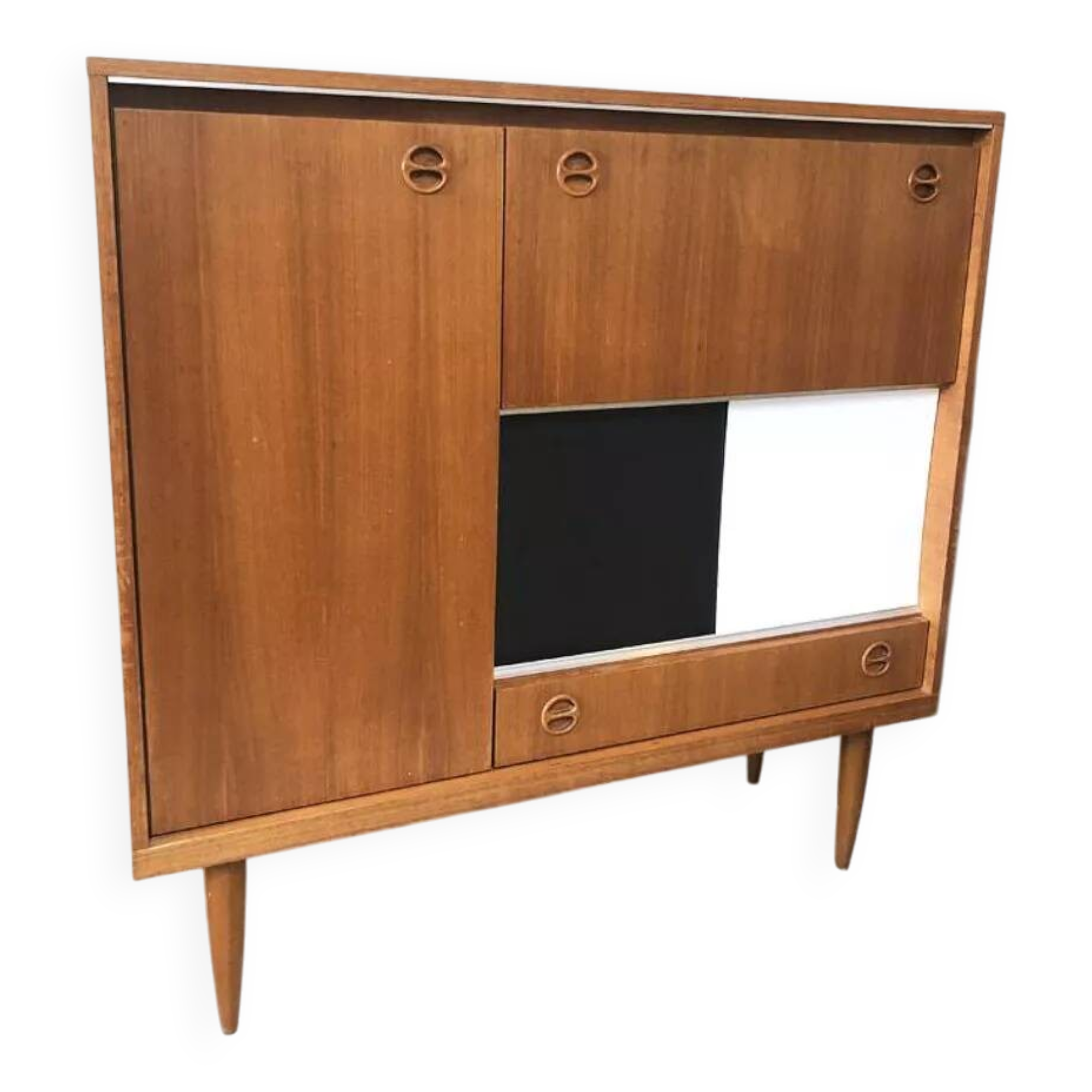 Vintage two-tone Scandinavian buffet – 1960