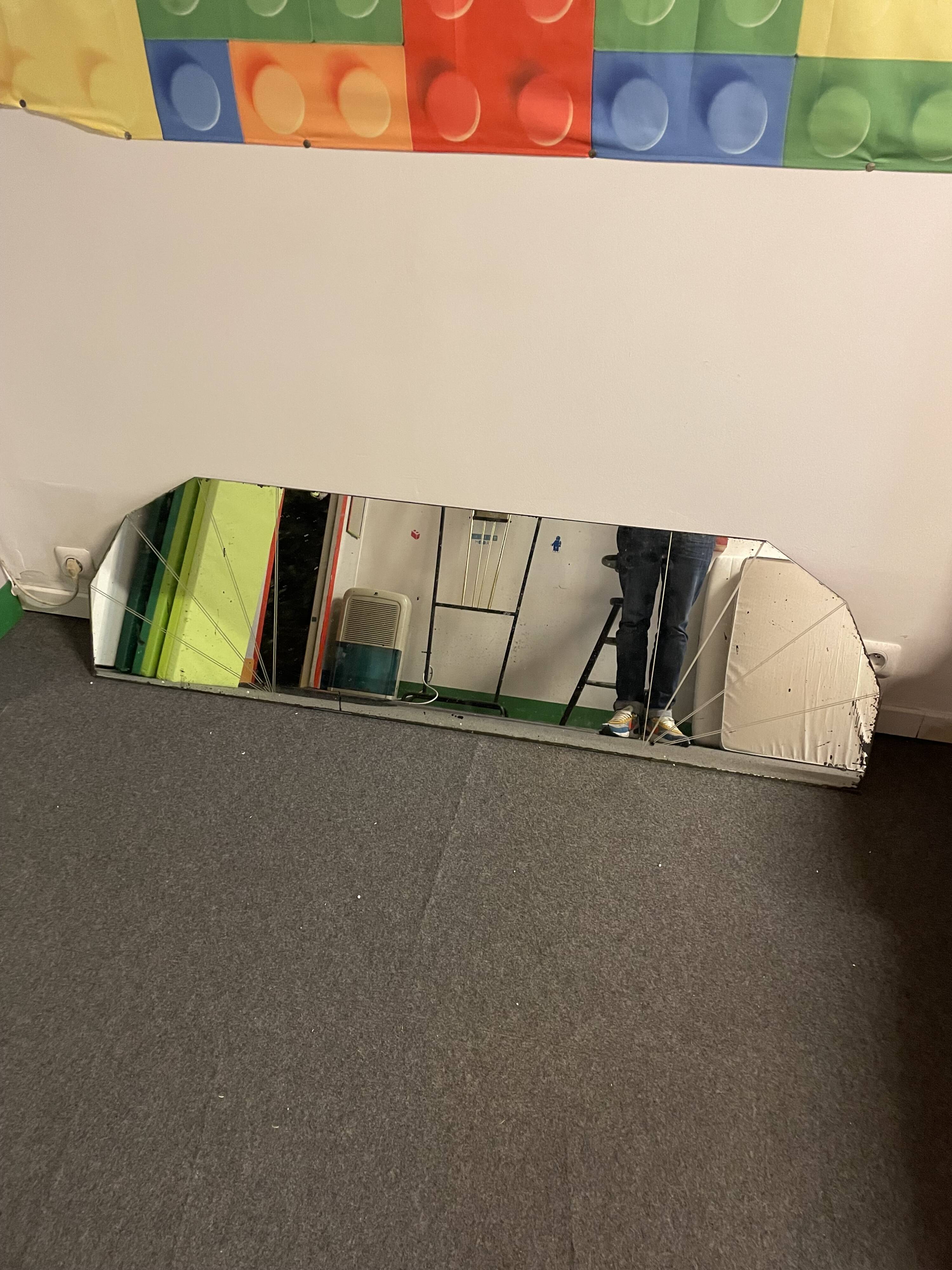 Vintage art deco mirror