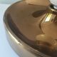 Italian brass wall lamp, diam. 39 cm