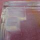 Vernox art-deco opalescent glass ashtray by Sabino