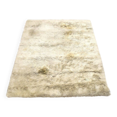Rectangular rug in natural wool, 1970s