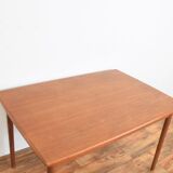 Danish teak extendable dining table
