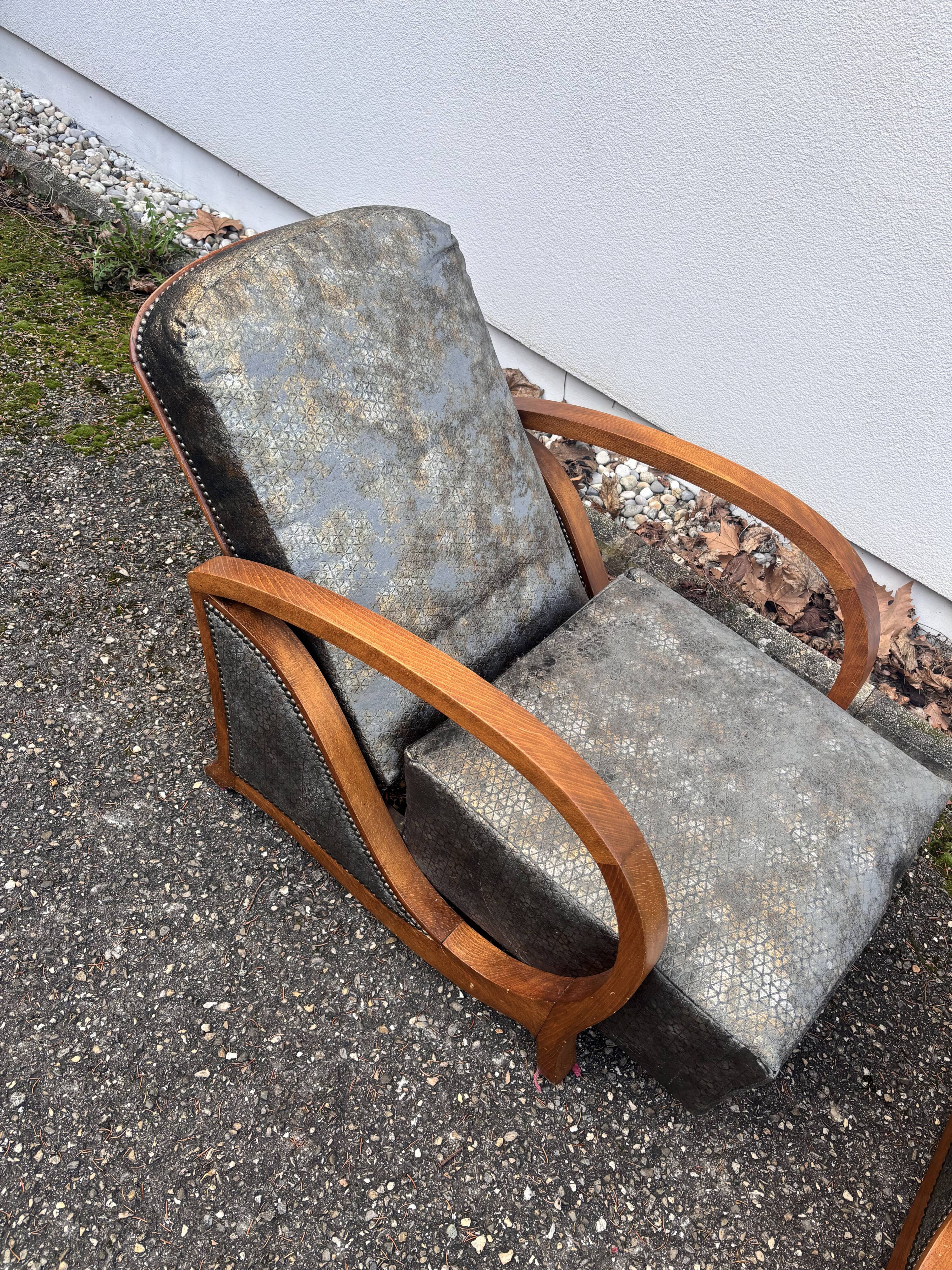 paire de fauteuil art déco