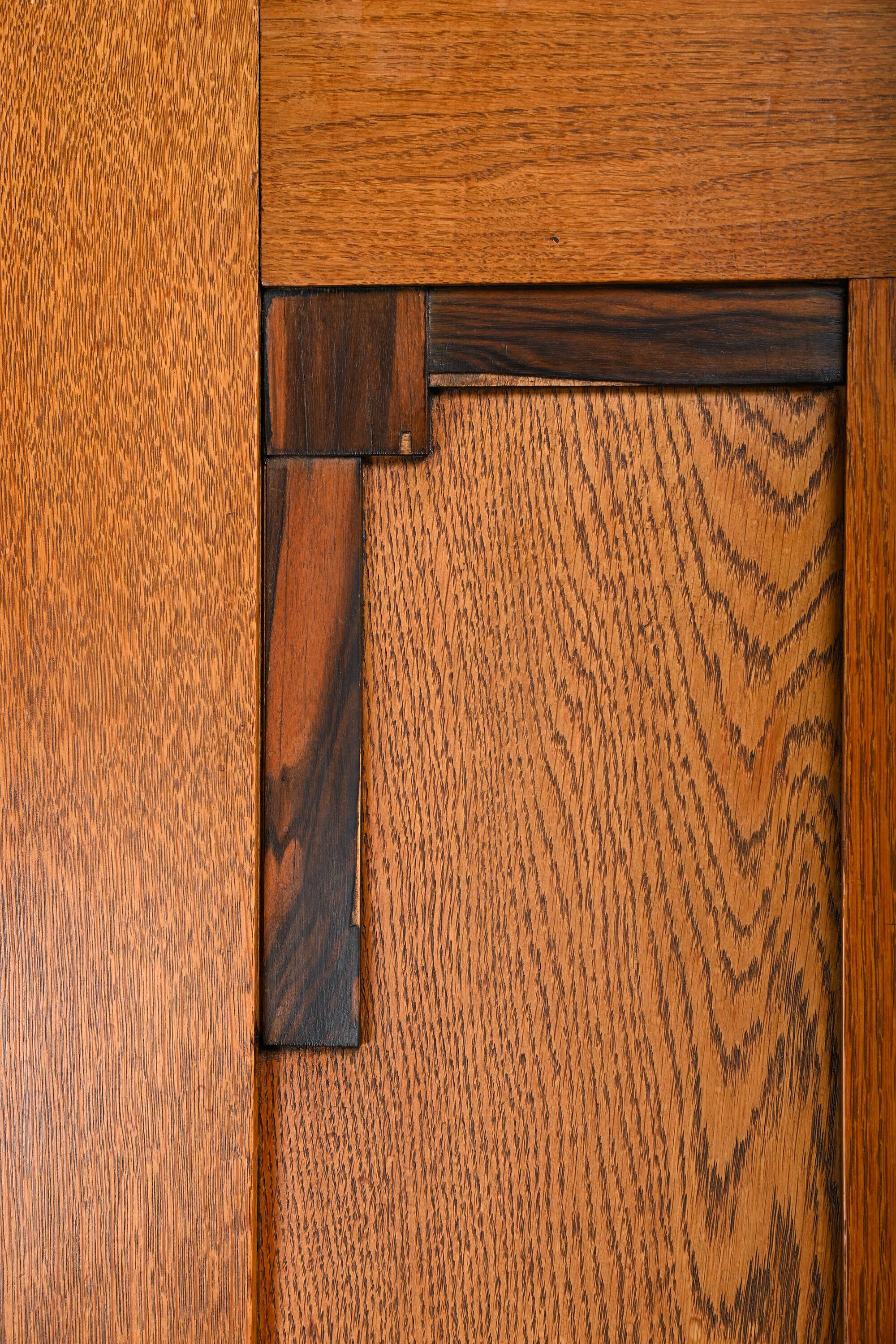 Art Deco Amsterdam School Armoir or Wardrobe, 1930