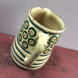 Glazed pottery pitcher