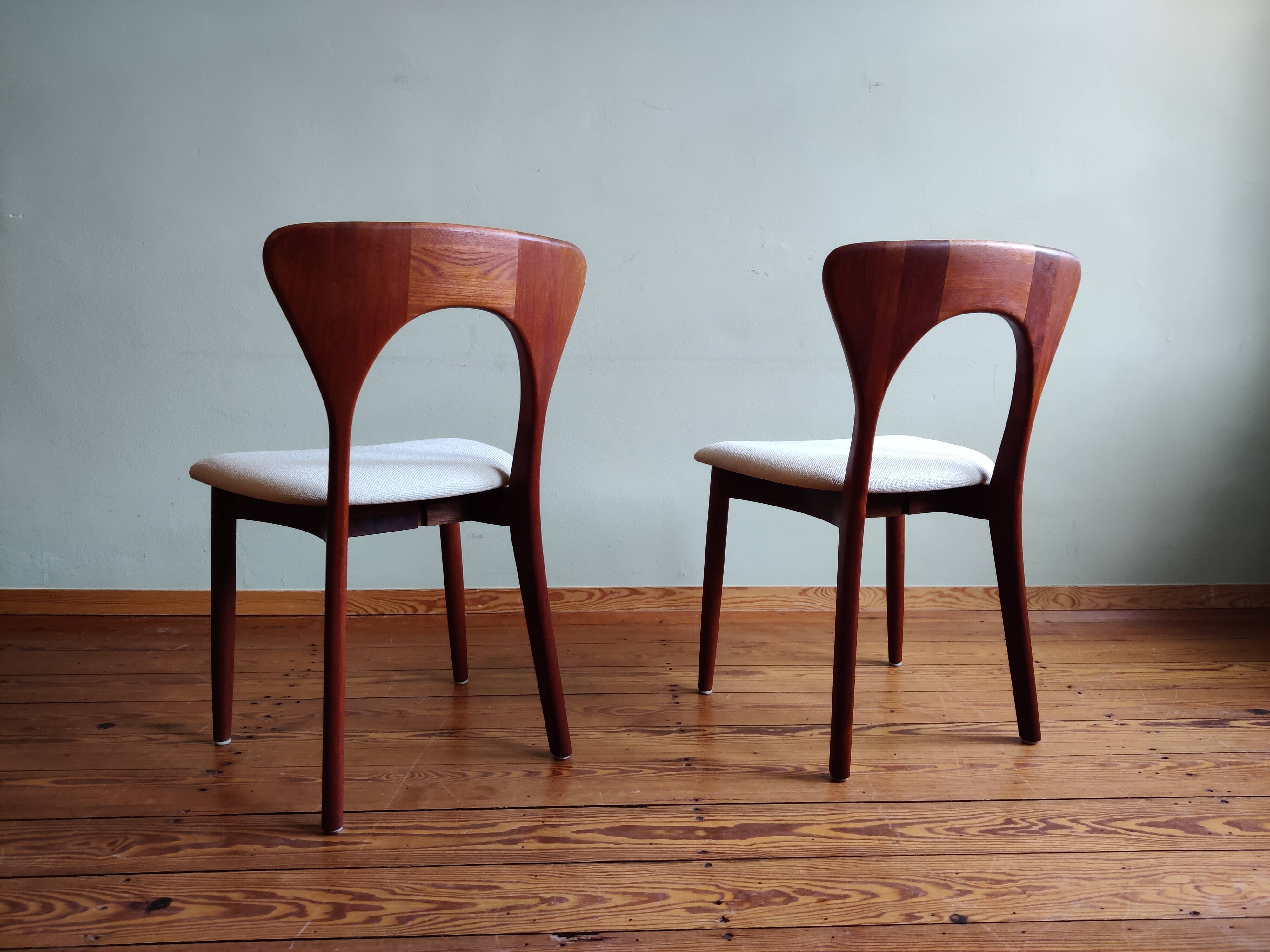 Danish "Peter" Dining Chairs by Niels Koefoed for Koefoeds Hornslet, Set of 4