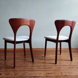 Danish "Peter" Dining Chairs by Niels Koefoed for Koefoeds Hornslet, Set of 4